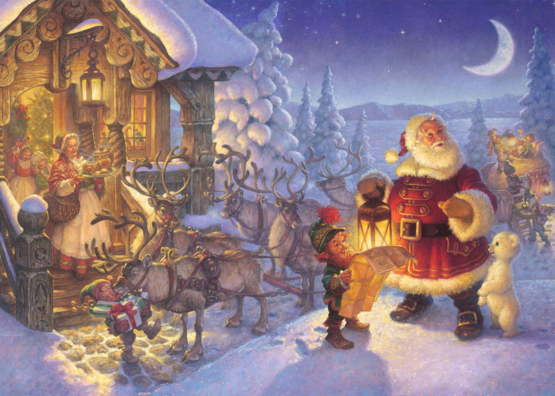 Santa at North Pole