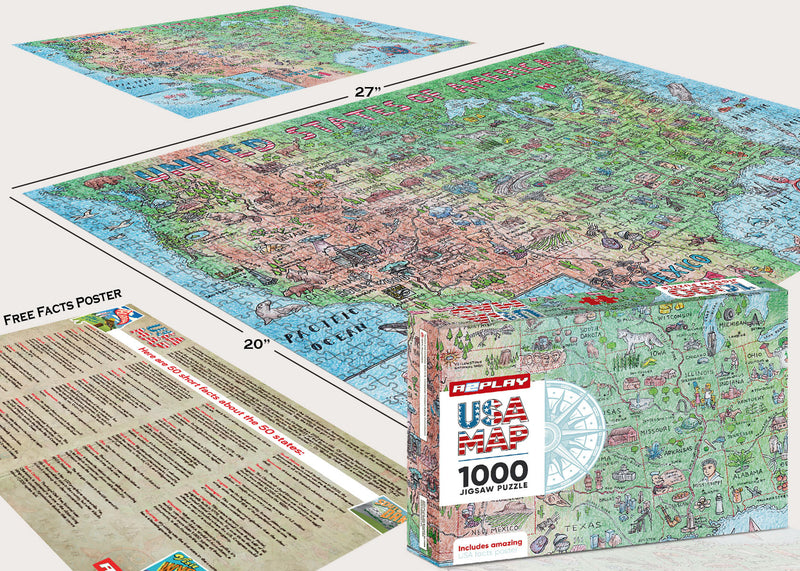 Maps Trilogy - 3 Puzzle Bundle