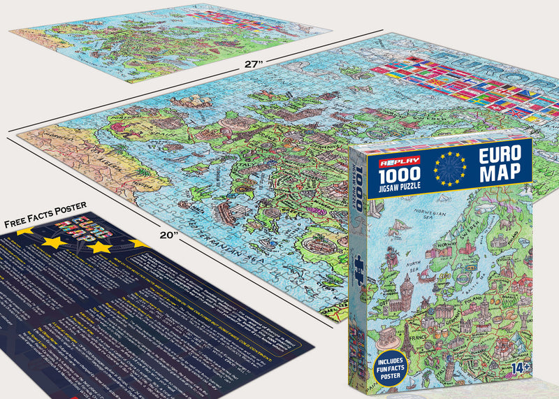 Maps Trilogy - 3 Puzzle Bundle