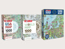 Maps Trilogy - 3 Puzzle Bundle